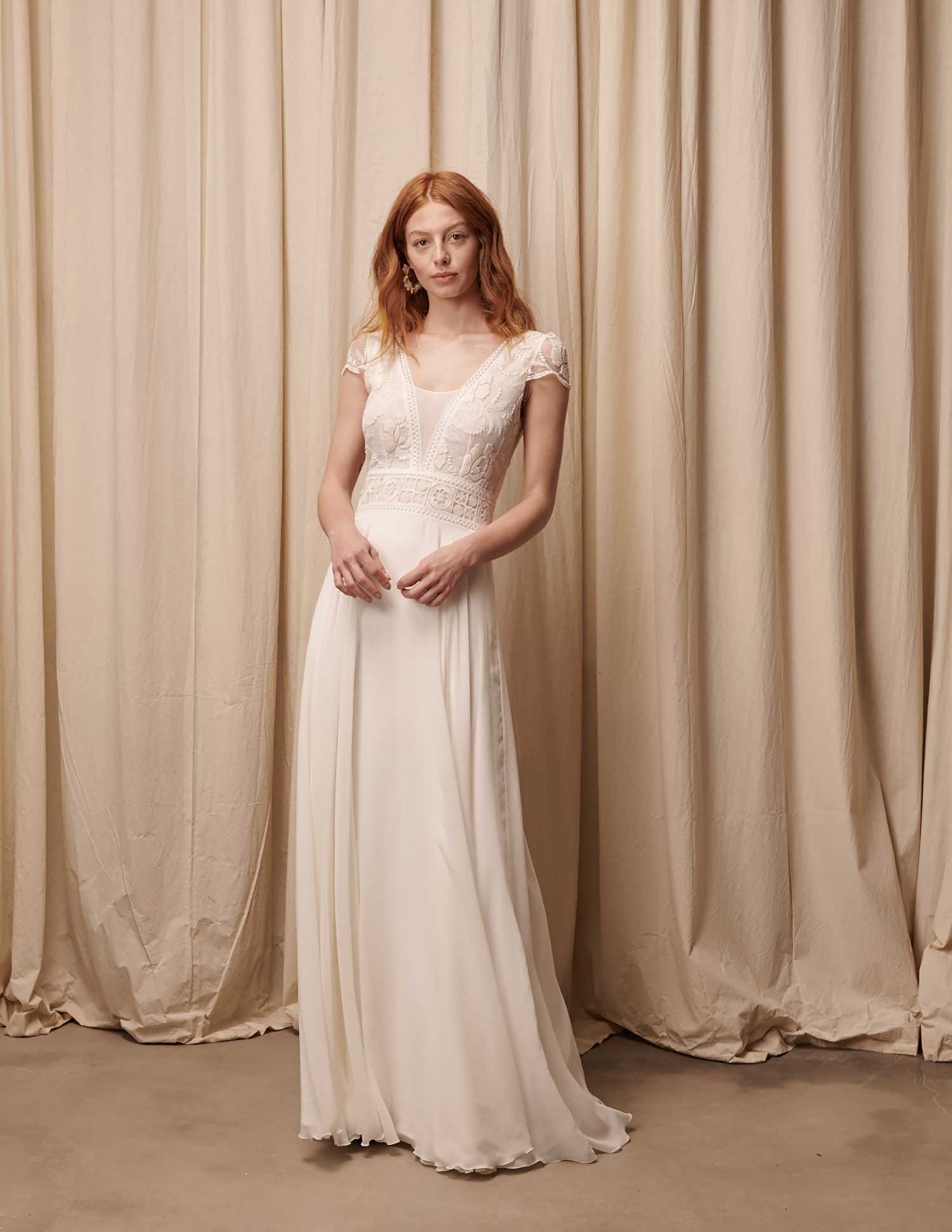 Atelier Manon Pascual - Collection robe de mariée Prêt à Porter Marylise & Rembo Styling 2021 - Anselme
