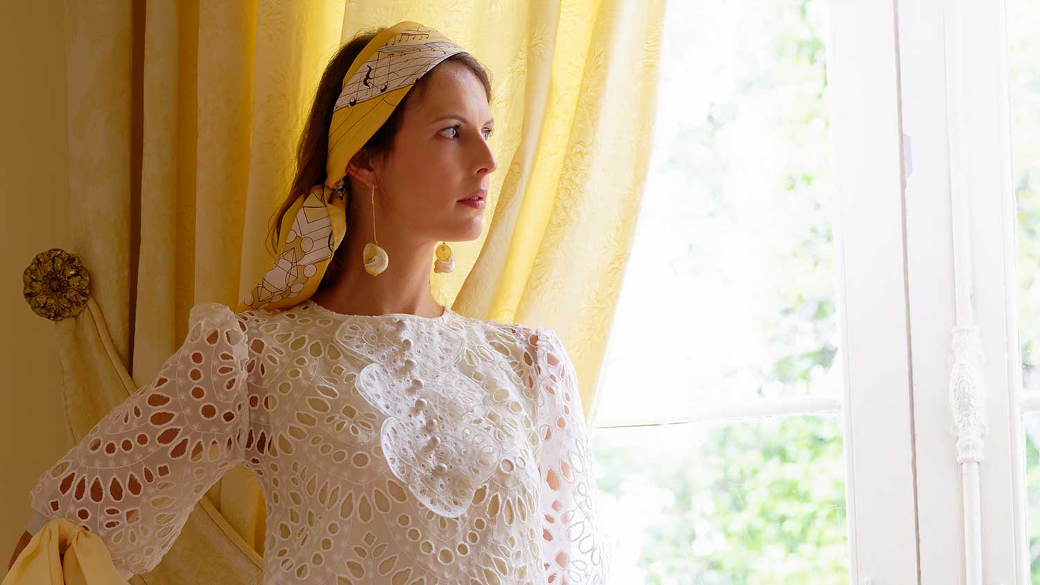 Atelier Manon Pascual, robe de mariée , collection couture 2021, Alexandra