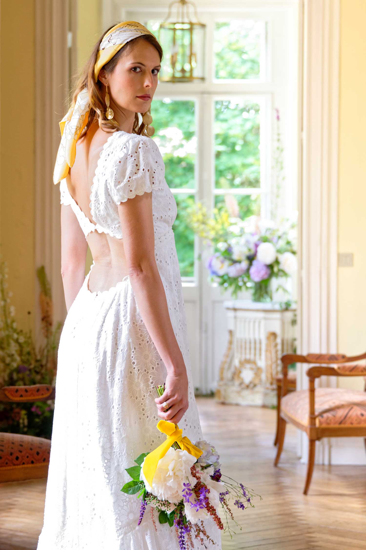 Atelier Manon Pascual, robe de mariée , collection couture 2021, Marie