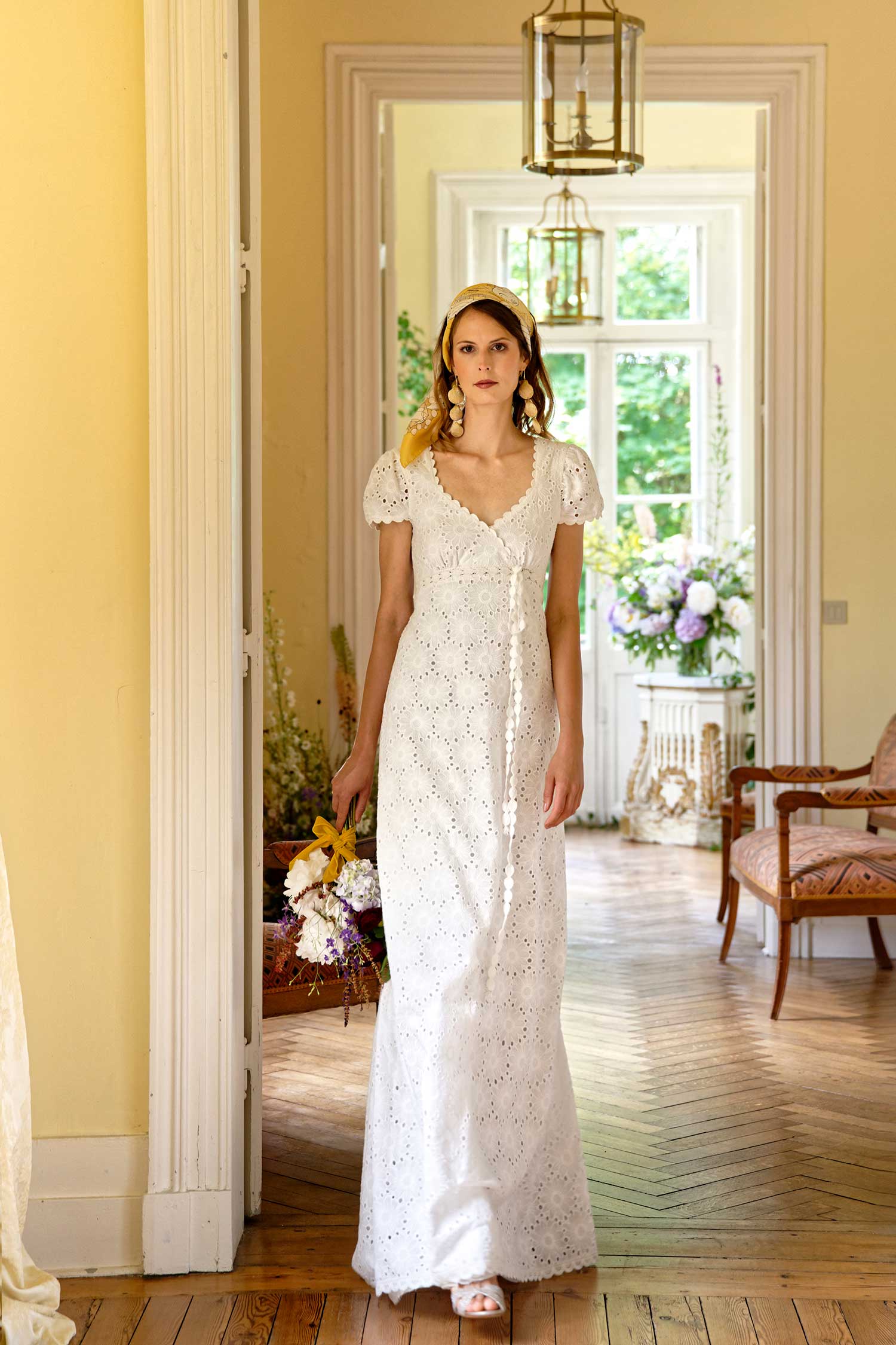 Atelier Manon Pascual, robe de mariée , collection couture 2021, Marie