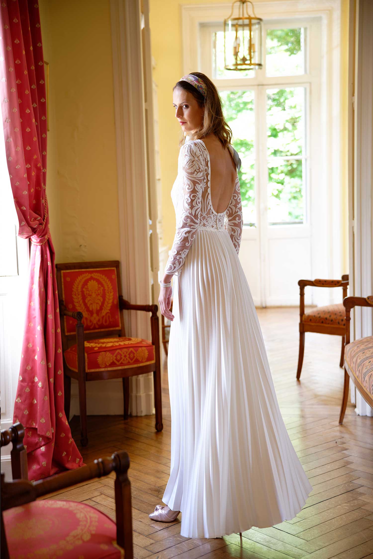 Atelier Manon Pascual, robe de mariée , collection couture 2021, Amour