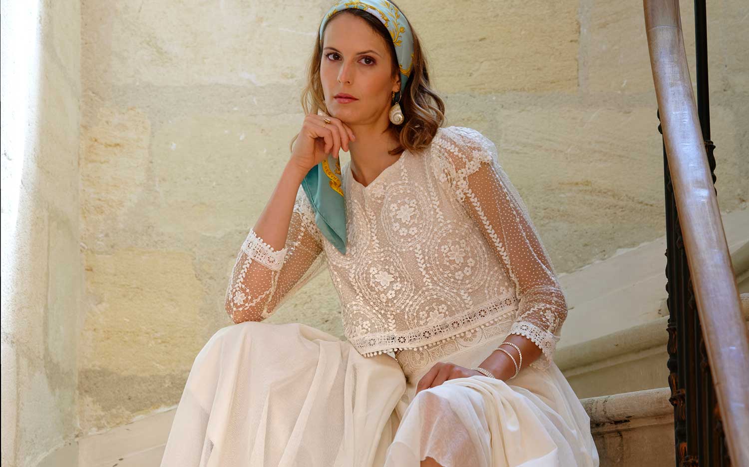 Atelier Manon Pascual, robe de mariée , collection couture 2021, Lassy