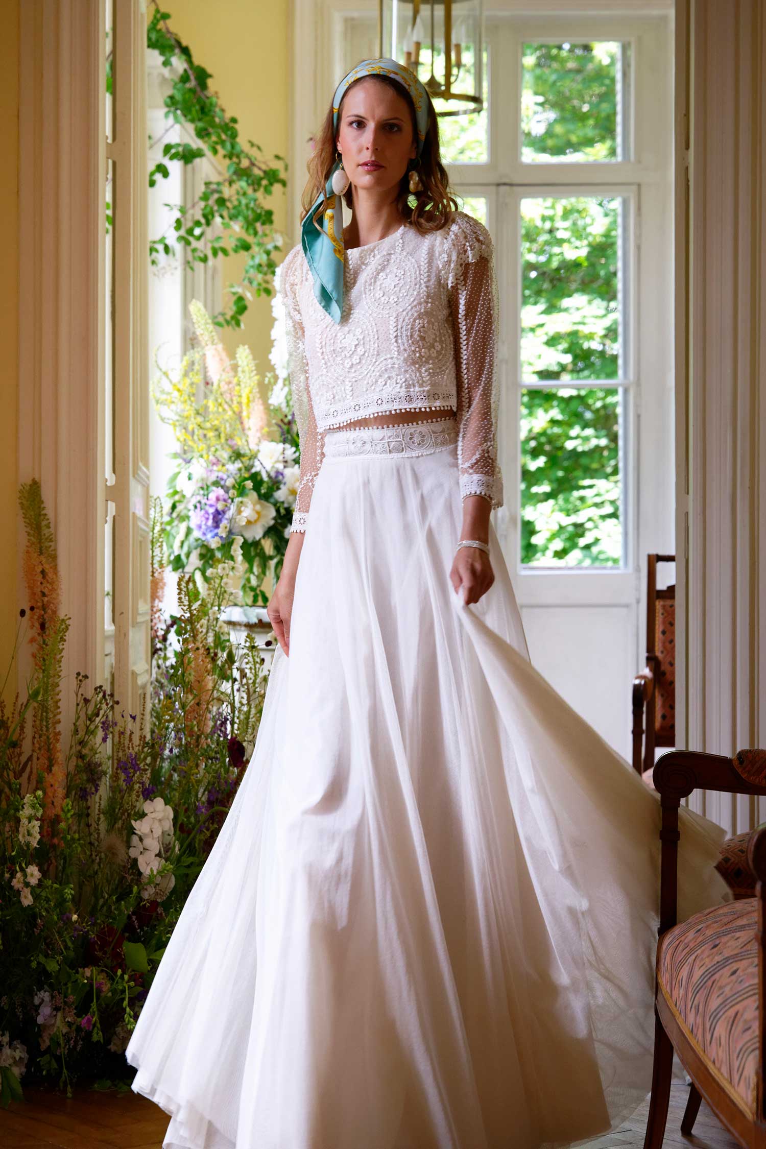 Atelier Manon Pascual, robe de mariée , collection couture 2021, Lassy