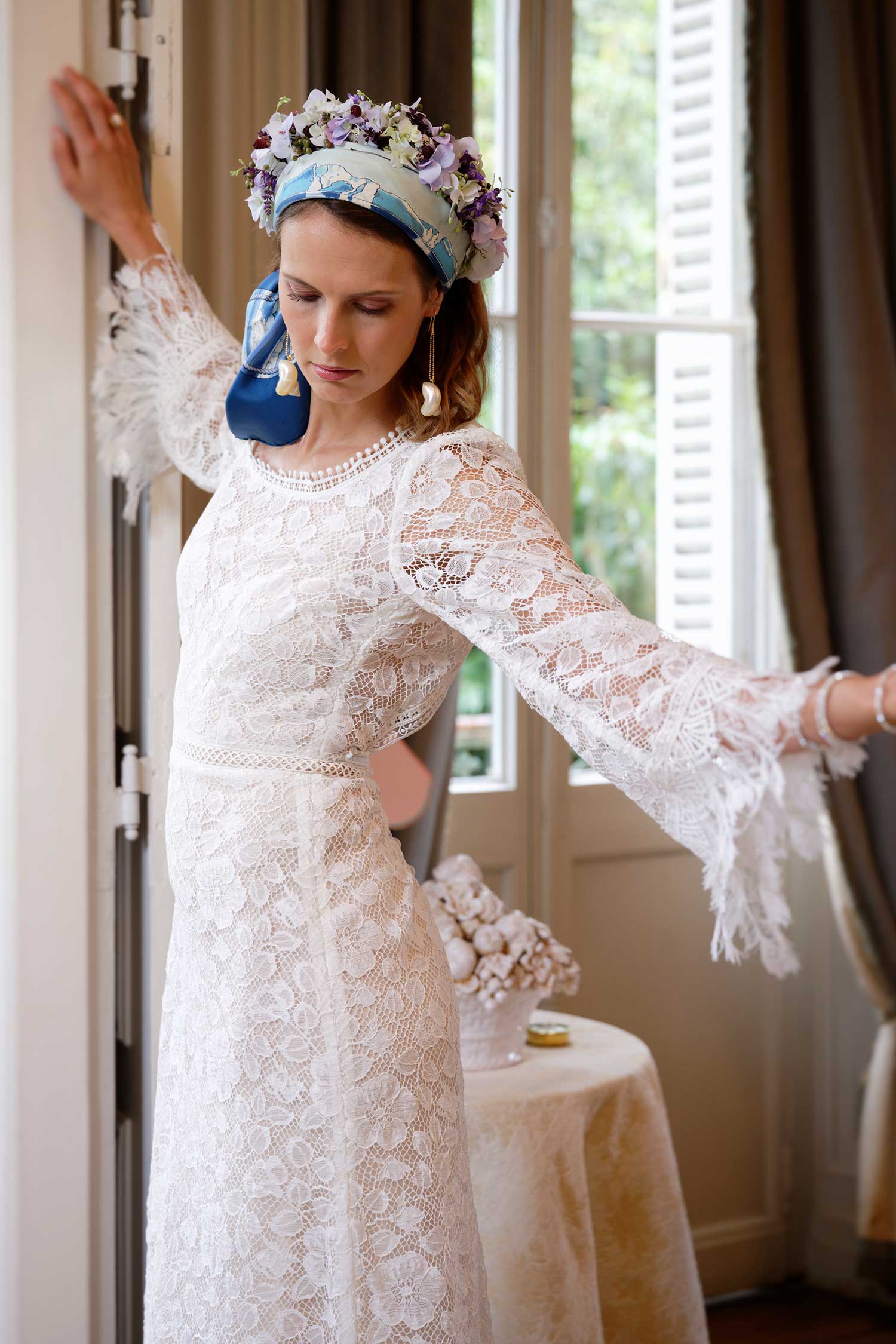 Atelier Manon Pascual, robe de mariée , collection couture 2021, Madona
