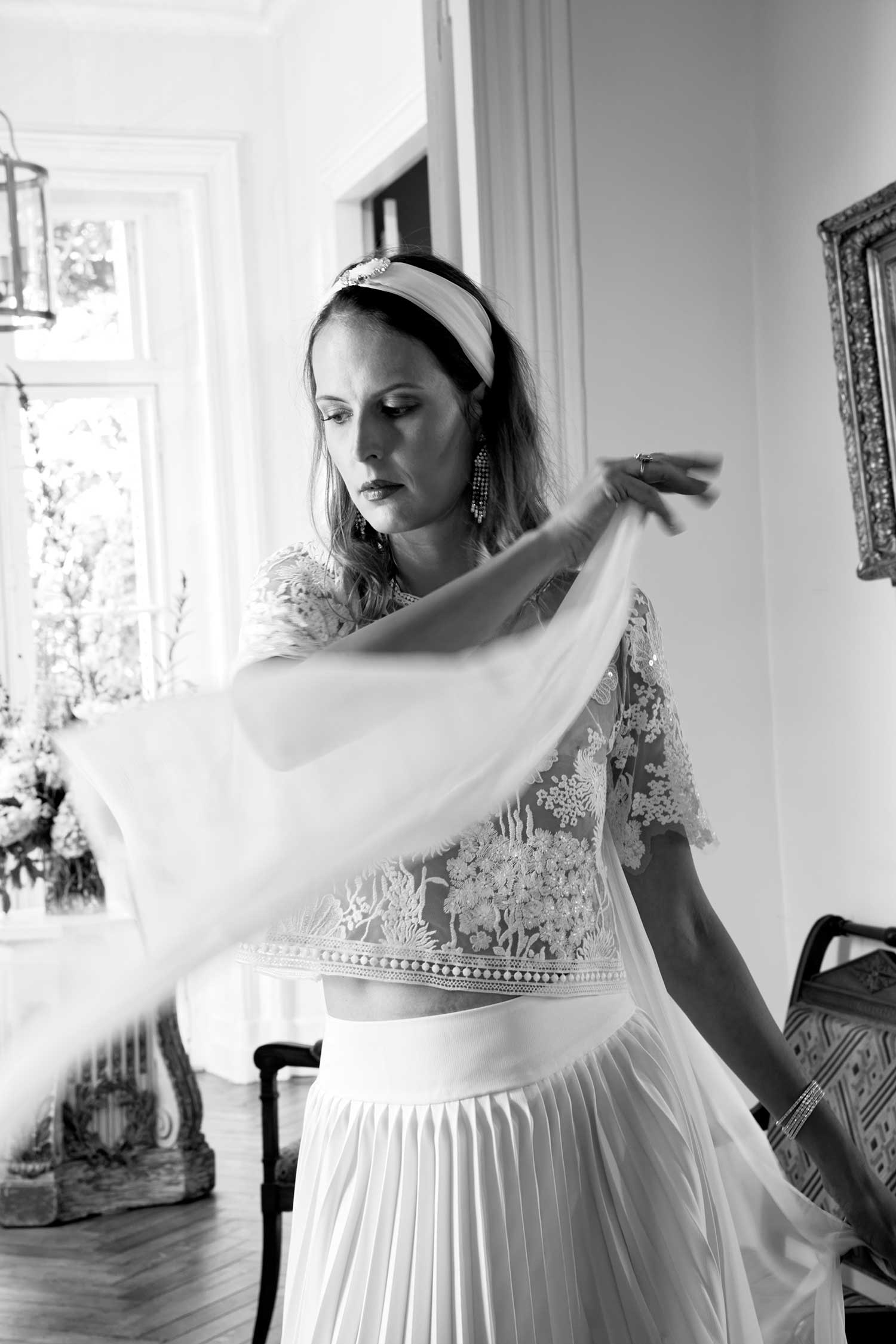 Atelier Manon Pascual, robe de mariée , collection couture 2021, Giselle