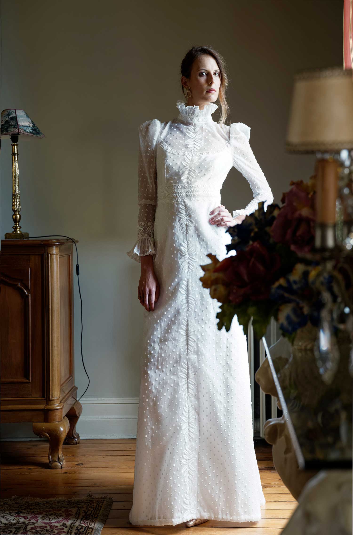 Atelier Manon Pascual, robe de mariée , collection couture 2021, Philippine
